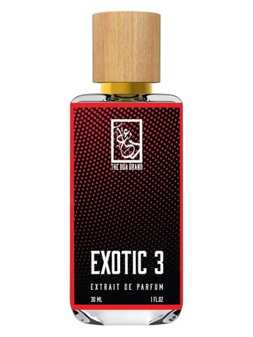 The Dua Brand Exotic 3 fragrance bottle