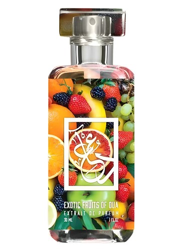 The Dua Brand Exotic Fruits of Dua fragrance bottle