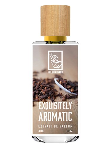 The Dua Brand Exquisitely Aromatic fragrance bottle