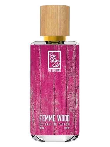 The Dua Brand Femme Wood fragrance bottle