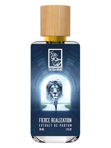 The Dua Brand Fierce Realization fragrance bottle
