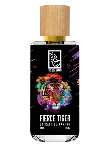 The Dua Brand Fierce Tiger fragrance bottle