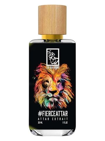 The Dua Brand #FierceAttar fragrance bottle