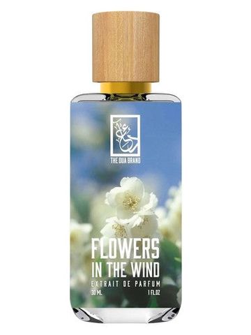 The Dua Brand Flowers In The Wind fragrance bottle
