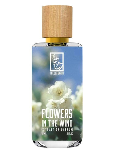 The Dua Brand Flowers In The Wind fragrance bottle
