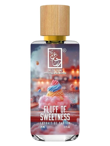 The Dua Brand Fluff of Sweetness fragrance bottle