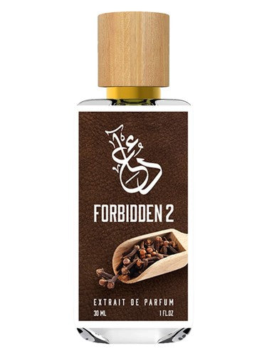 The Dua Brand Forbidden 2 fragrance bottle