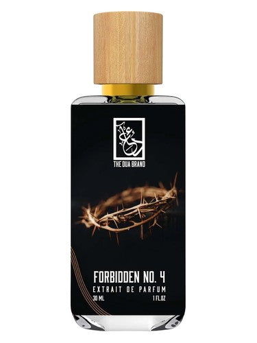 The Dua Brand Forbidden 4 fragrance bottle
