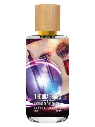 The Dua Brand Fortune of the Barbers fragrance bottle