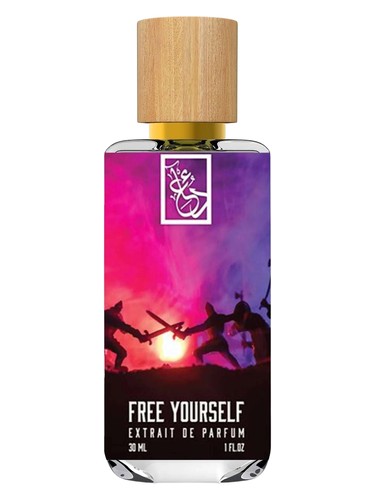The Dua Brand Free Yourself fragrance bottle
