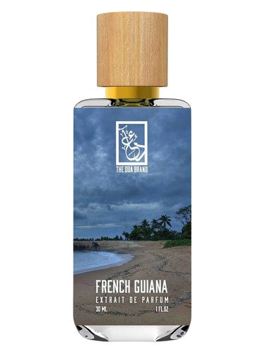 The Dua Brand French Guiana fragrance bottle