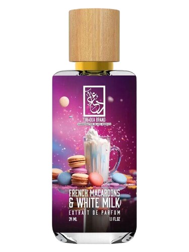The Dua Brand French Macaroons & White Milk fragrance bottle