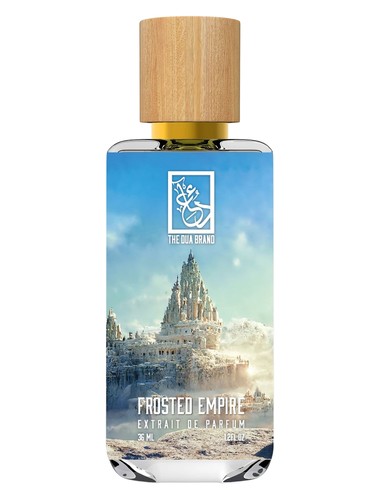 The Dua Brand Frosted Empire fragrance bottle