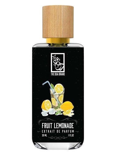 The Dua Brand Fruit Lemonade fragrance bottle
