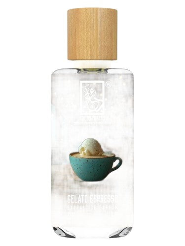The Dua Brand Gelato Espresso fragrance bottle