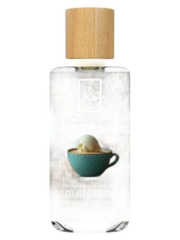 The Dua Brand Gelato Espresso fragrance bottle