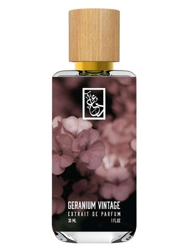The Dua Brand Geranium Vintage fragrance bottle