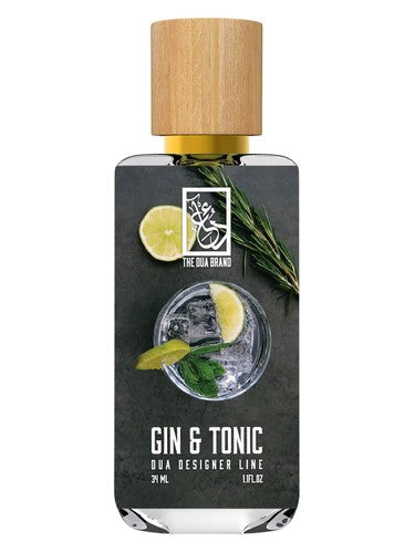 The Dua Brand Gin & Tonic fragrance bottle