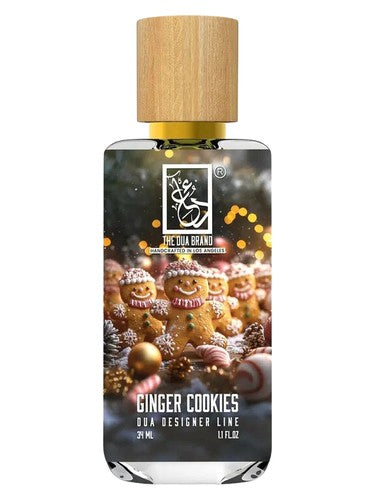 The Dua Brand Ginger Cookies fragrance bottle