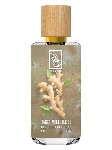 The Dua Brand Ginger Molecule 1.0 fragrance bottle