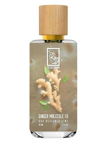 The Dua Brand Ginger Molecule 1.0 fragrance bottle