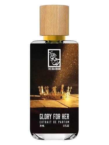 The Dua Brand Glory For Her fragrance bottle