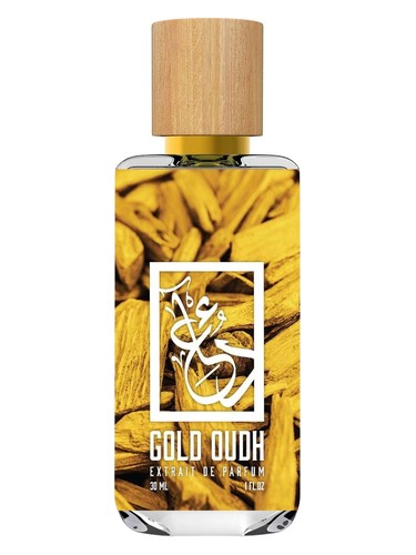 The Dua Brand Gold Oudh fragrance bottle