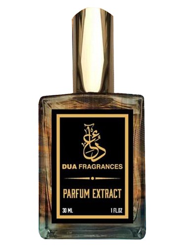 The Dua Brand Gold Rose fragrance bottle