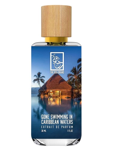 The Dua Brand Gone Swimming in Caribbean Waters fragrance bottle