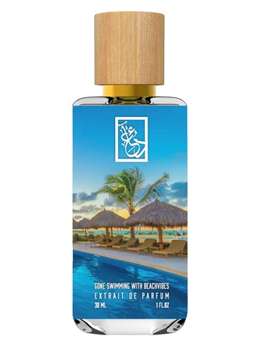 The Dua Brand Gone Swimming with Beachvibes fragrance bottle
