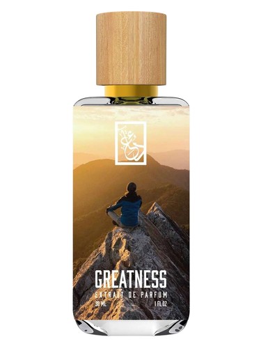 The Dua Brand Greatness fragrance bottle