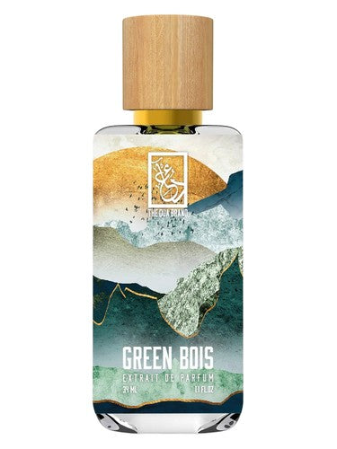 The Dua Brand Green Bois fragrance bottle