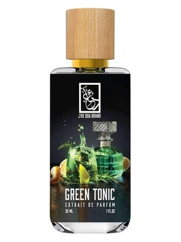 The Dua Brand Green Tonic fragrance bottle