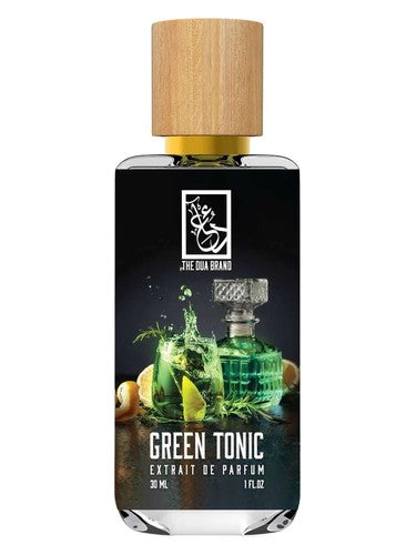 The Dua Brand Green Tonic fragrance bottle