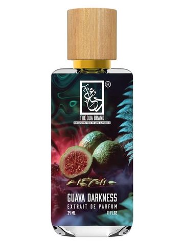 The Dua Brand Guava Darkness fragrance bottle