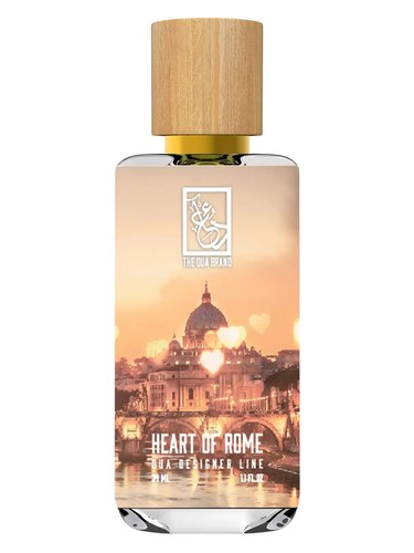 The Dua Brand Heart Of Rome fragrance bottle