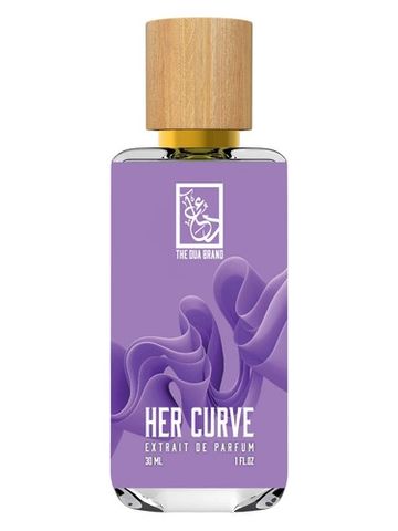 The Dua Brand Her Curve fragrance bottle