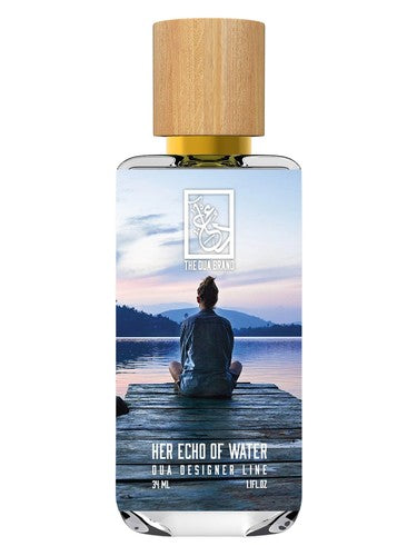 The Dua Brand Her Echo of Water fragrance bottle