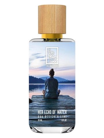 The Dua Brand Her Echo of Water fragrance bottle