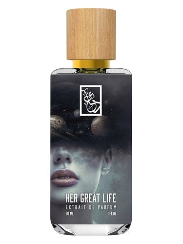 The Dua Brand Her Great Life fragrance bottle