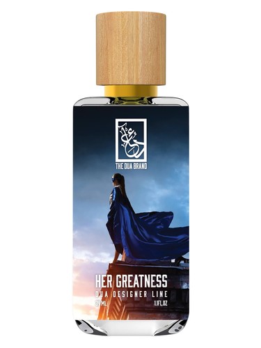 The Dua Brand Her Greatness fragrance bottle