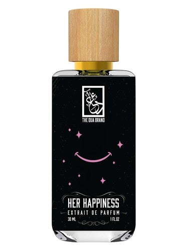 The Dua Brand Her Happiness fragrance bottle