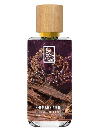 The Dua Brand Her Majesty’s Oud fragrance bottle