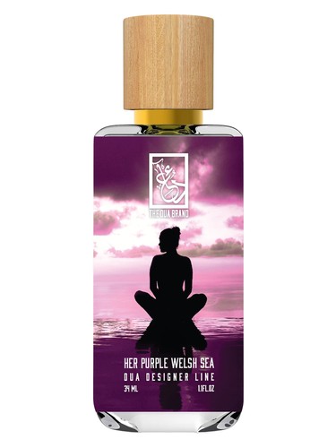 The Dua Brand Her Purple Welsh Sea fragrance bottle