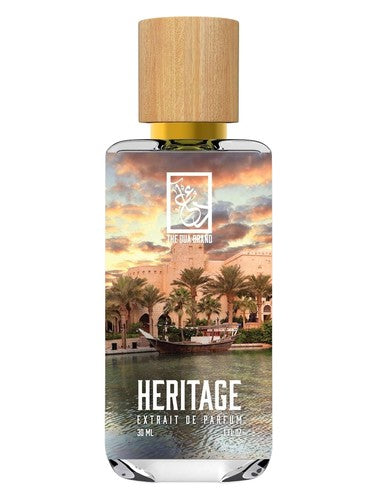 The Dua Brand Heritage fragrance bottle