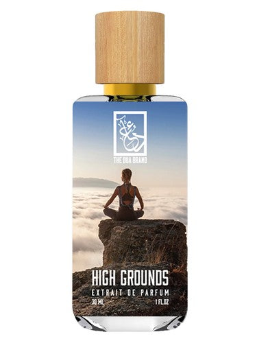 The Dua Brand High Grounds fragrance bottle
