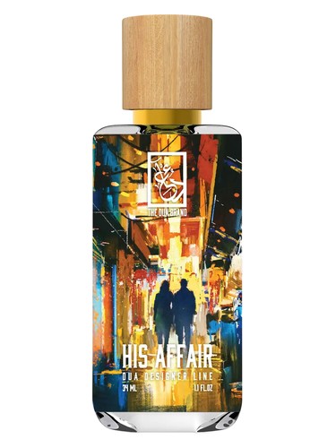 The Dua Brand His Affair fragrance bottle