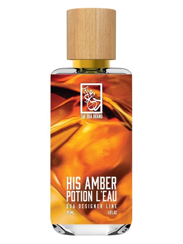 The Dua Brand His Amber Potion L'Eau fragrance bottle