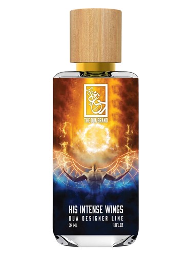 The Dua Brand His Intense Wings fragrance bottle