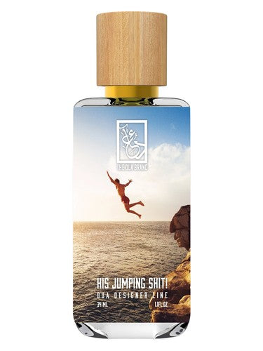 The Dua Brand His Jumping Shit! fragrance bottle